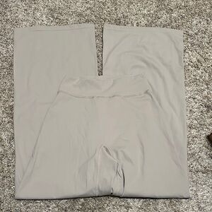 OQQ Yoga Pants Women High Waist Stretch Casual Soft Straight Leg Bottom